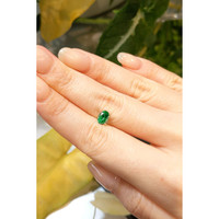 0.74 Ct. Emerald from Russia Life Style