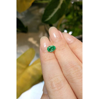 0.98 Ct. Emerald from Russia Life Style