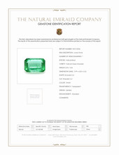 0.46 Ct. Emerald from Zambia Scan Report