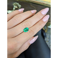 1.44 Ct. Emerald from Brazil Life Style