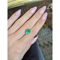 3.13 Ct. Emerald from Brazil Life Style