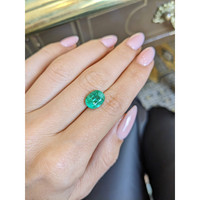 2.99 Ct. Emerald from Brazil Life Style