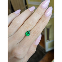 1.37 Ct. Emerald from Zambia Life Style