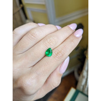 1.39 Ct. Emerald from Zambia Life Style