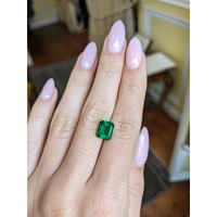 2.34 Ct. Emerald from Zambia Life Style