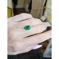 1.80 Ct. Emerald from Zambia Life Style