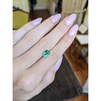 1.34 Ct. Emerald from Nigeria Life Style