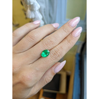 2.07 Ct. Emerald from Ethiopia Life Style