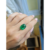 6.36 Ct. Emerald from Zambia Life Style