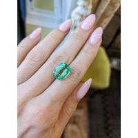 6.14 Ct. Emerald from Nigeria Life Style