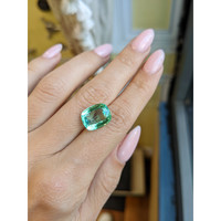 6.14 Ct. Emerald from Nigeria Life Style