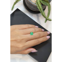 1.38 Ct. Emerald from Ethiopia Life Style