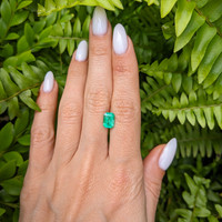 1.42 Ct. Emerald from Ethiopia Life Style