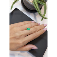 1.42 Ct. Emerald from Ethiopia Life Style