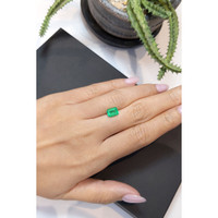 1.44 Ct. Emerald from Ethiopia Life Style