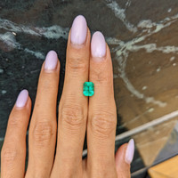 1.55 Ct. Emerald from Ethiopia Life Style