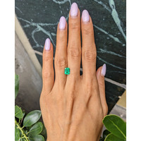 1.55 Ct. Emerald from Ethiopia Life Style