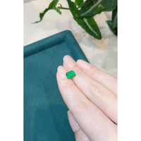 1.57 Ct. Emerald from Ethiopia Life Style