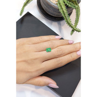 1.71 Ct. Emerald from Ethiopia Life Style