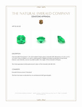 1.20 Ct. Emerald from Ethiopia Appraisal