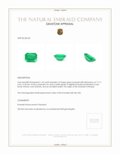1.34 Ct. Emerald from Ethiopia Appraisal