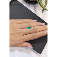 1.47 Ct. Emerald from Ethiopia Life Style