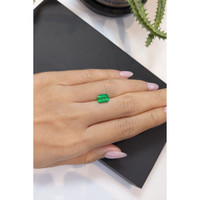 1.50 Ct. Emerald from Ethiopia Life Style