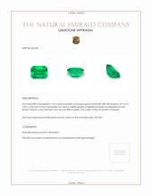 2.35 Ct. Emerald from Ethiopia Appraisal