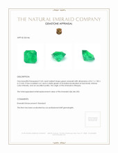 2.45 Ct. Emerald from Ethiopia Appraisal