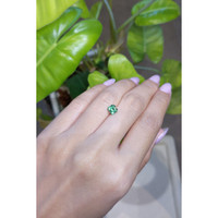 0.85 Ct. Emerald from Russia Life Style