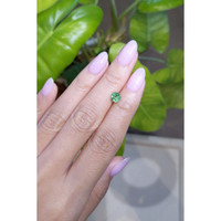 0.68 Ct. Emerald from Russia Life Style