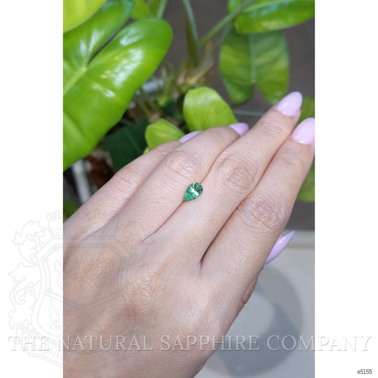 0.68 Ct. Emerald from Russia