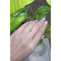 0.74 Ct. Emerald from Russia Life Style