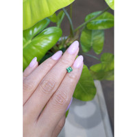 0.62 Ct. Emerald from Russia Life Style