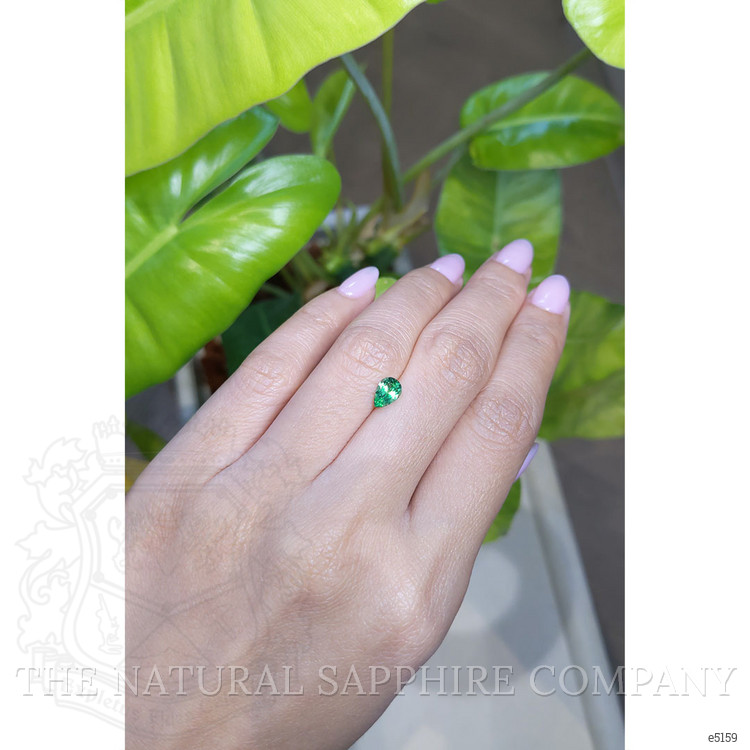 0.61 Ct. Emerald from Russia