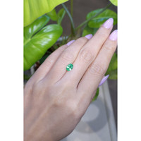 0.88 Ct. Emerald from Russia Life Style
