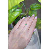 0.42 Ct. Emerald from Russia Life Style