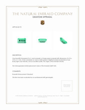 0.61 Ct. Emerald from Russia Appraisal