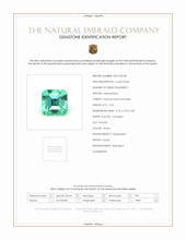 0.55 Ct. Emerald from Russia Scan Report