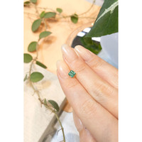 0.55 Ct. Emerald from Russia Life Style