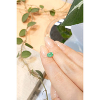 0.98 Ct. Emerald from Russia Life Style