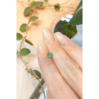 0.36 Ct. Emerald from Russia Life Style