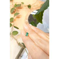 0.85 Ct. Emerald from Russia Life Style