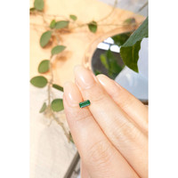 0.35 Ct. Emerald from Russia Life Style