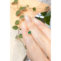 0.42 Ct. Emerald from Russia Life Style