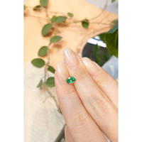 0.67 Ct. Emerald from Russia Life Style