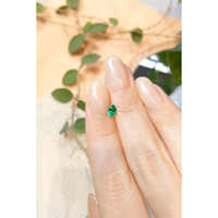 0.37 Ct. Emerald from Russia Life Style