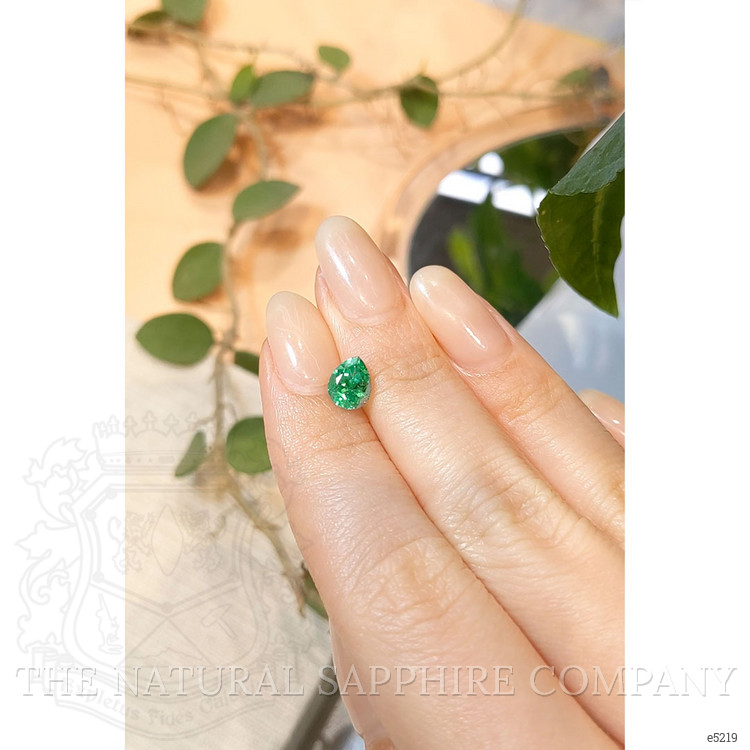 0.96 Ct. Emerald from Russia