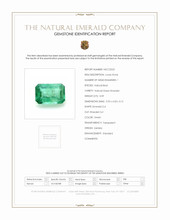 0.59 Ct. Emerald from Zambia Scan Report