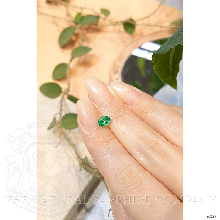 0.65 Ct. Emerald from Russia